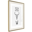 Poster - Spirituality  - goud passepartout