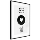 Poster - Kindness  - zwart