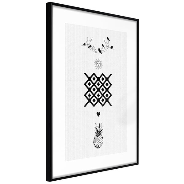 Poster - Creativity  - zwart