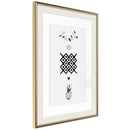 Poster - Creativity  - goud passepartout