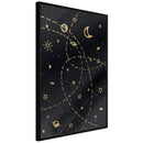 Poster - Orbits  - zwart
