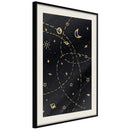 Poster - Orbits  - zwart passepartout