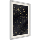 Poster - Orbits  - wit passepartout
