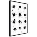 Poster - Paintball  - zwart