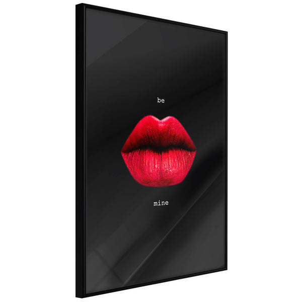 Poster - Lust  - zwart