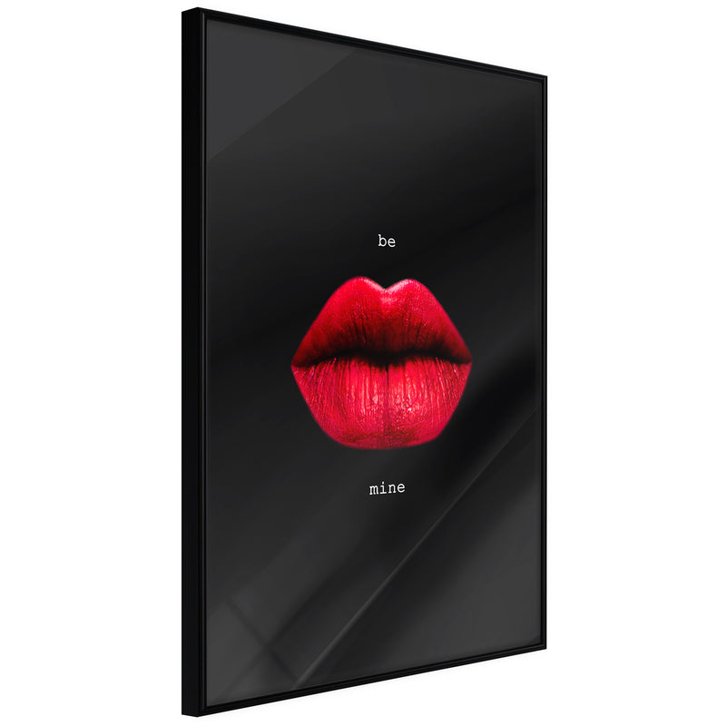 Poster - Lust  - zwart