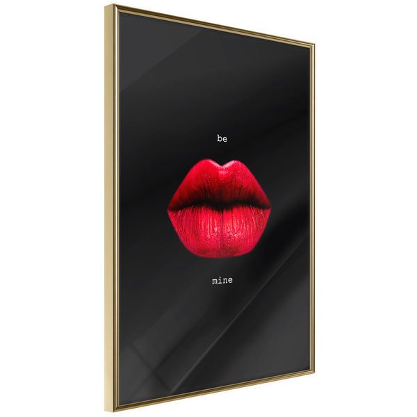 Poster - Lust  - goud