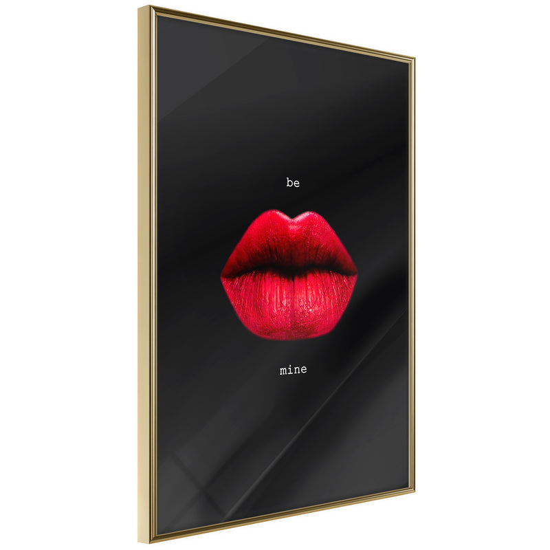 Poster - Lust  - goud