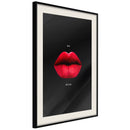 Poster - Lust  - zwart passepartout