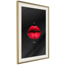 Poster - Lust  - goud passepartout