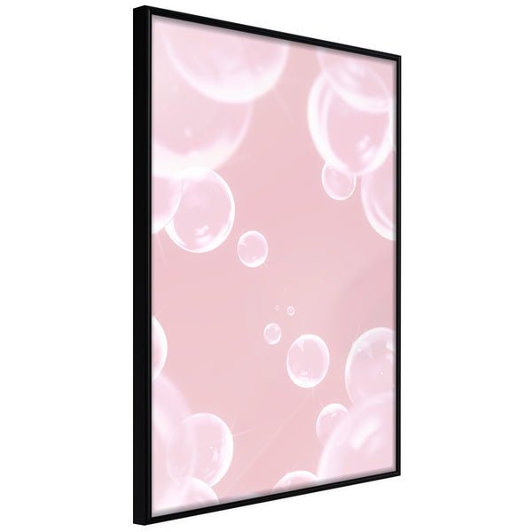 Poster - Bubble Pleasure  - zwart