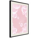 Poster - Bubble Pleasure  - zwart passepartout