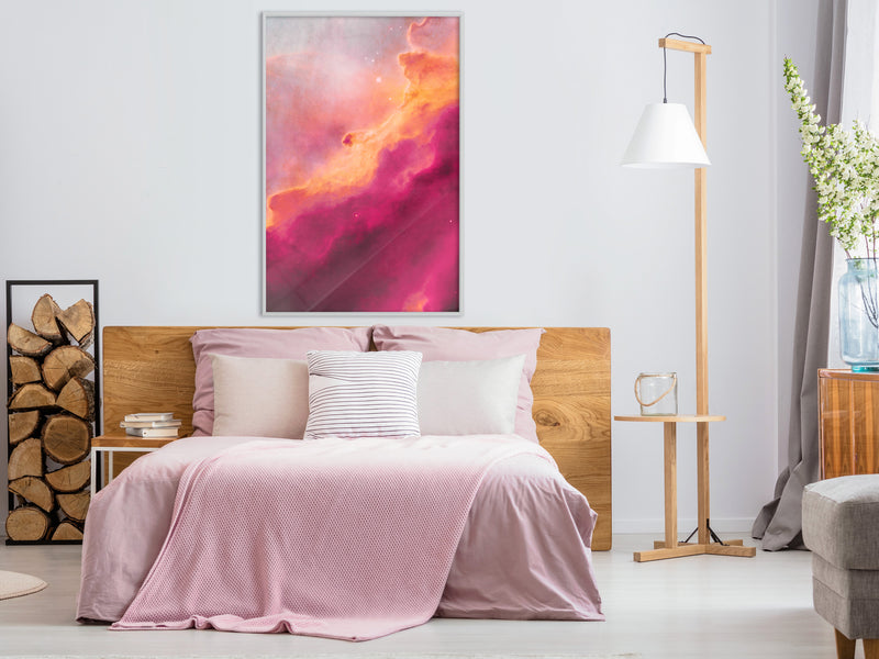 Poster - Explosion of Colours  - wit