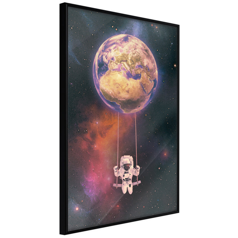 Poster - The Whole World is a Playground  - zwart