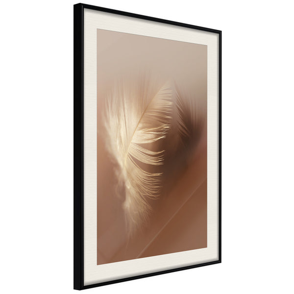 Poster - Fleeting Delicacy  - zwart passepartout