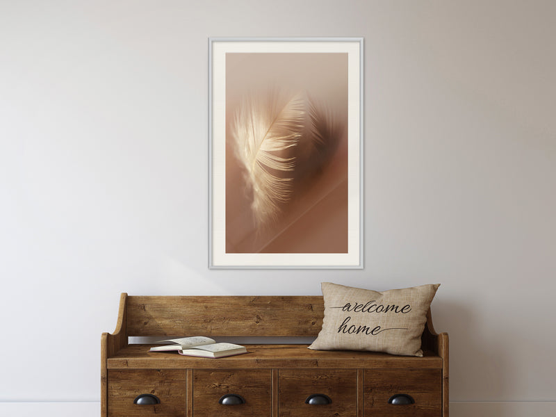 Poster - Fleeting Delicacy  - wit passepartout