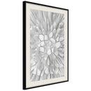 Poster - Eternal Glacier  - zwart passepartout
