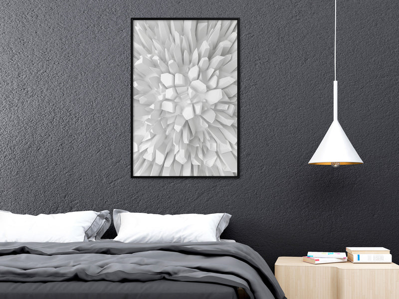 Poster - Eternal Glacier  - zwart