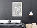 Poster - Eternal Glacier  - zwart passepartout