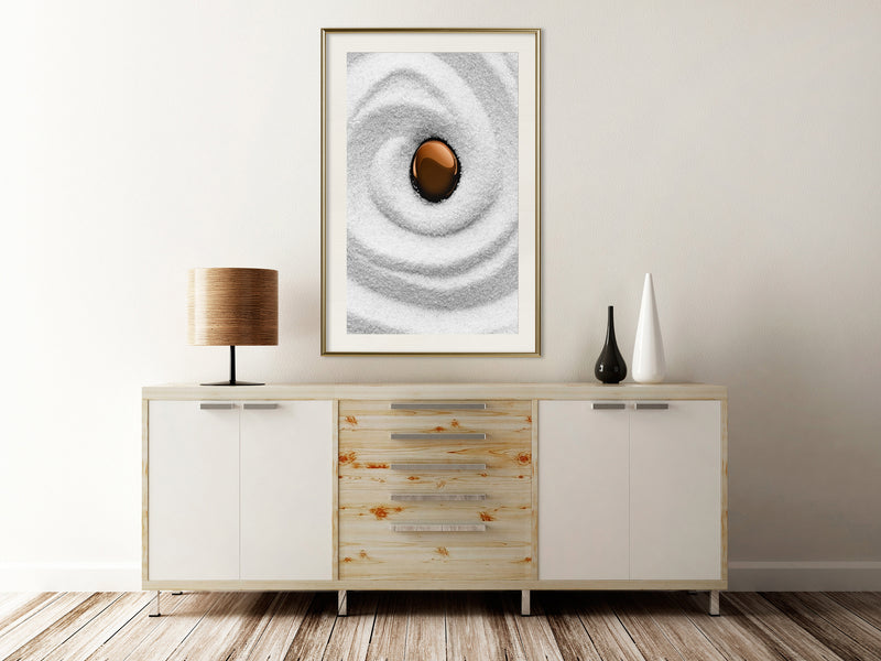 Poster - Sekitei   - goud passepartout