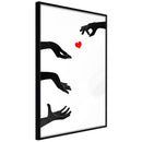 Poster - Playing With Love  - zwart