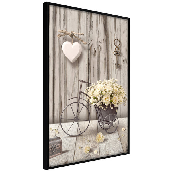Poster - Retro Style  - zwart