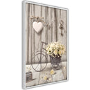 Poster - Retro Style  - wit