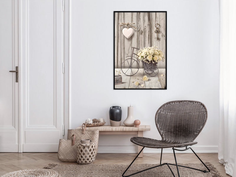 Poster - Retro Style  - zwart