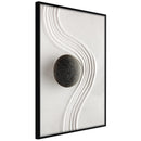 Poster - Zen Garden  - zwart