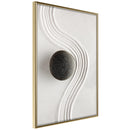 Poster - Zen Garden  - goud