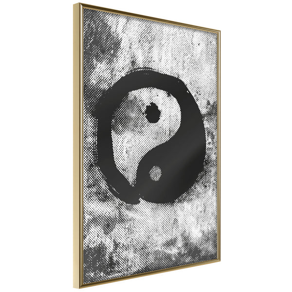 Poster - Complementarity of Opposites  - goud