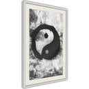 Poster - Complementarity of Opposites  - wit passepartout