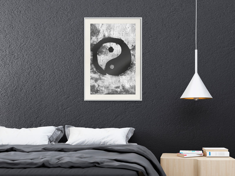 Poster - Complementarity of Opposites  - wit passepartout